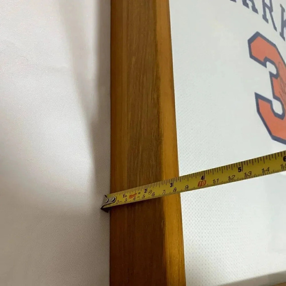 John Starks Signed New York Knicks Home Jersey , 1994 NBA frame it. - Picture 6 of 9